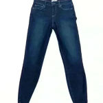 Paige Verdugo Ankle Jeans Womens Darton Distressed Raw Hem Blue Size 26 Photo 0