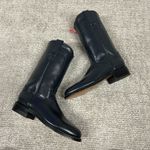 Tony Lama  Roper Boots Womens 4.5 B Blue Gray Model 7502 All Leather Inner Upper Photo 6