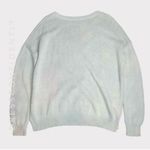 EMERSON FRY Carolyn Cotton Knit Sweater, Tie Dyed, Medium Green Photo 15