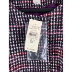 Ann Taylor  Loft Petites Womens Tweed Jacket 8P Photo 2