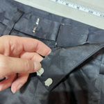 Smythe Womens Flat Front Jacquard High Rise Tapered Leg Casual Pants Blak Size 6 Black Photo 11