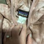 Patagonia  Synchilla Micro D-Luxe Hoody Tie Dye Dusty Rose Pink M NWOT Photo 2