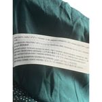 Abercrombie & Fitch Women's M Plunge Neck Wrap Bodysuit Emerald Green Polka Dot Photo 5