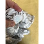 Cynthia Rowley 100% Cotton Top Size 2x Boat Neck Floral Outline Photo 4