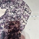 LOGO By Lori Goldstein Logo Lori Goldstein Lagenlook sleeveless Cardigan Vest Large Purple Floral Photo 6