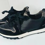 Paul Green Leather Weaver Sneaker in Black Combo (Women) size UK 6.5 / US 9 Photo 5