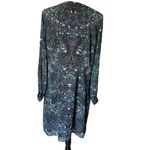 CAbi Womens Size M Multicolor Abstract Long Sleeve Lined Boho Artsy Photo 2