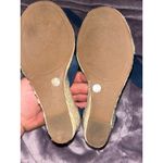 Vince Camuto Blue Suede Leather Espadrille Lace Up Wedge Sandals Photo 3