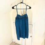 Vitamin A  Swimwear NWT Blue Teal Tie Strap Tank Size XS Photo 5