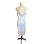 Vintage Sheer White Lace Trim Slip Night Dress Adjustable Straps Babydoll L/XL Size undefined Photo 1