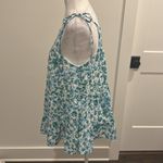 Entro  Floral Tie Strap Tank Sz M Photo 3