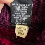 Gap Vintage 90s  Wool Stripe Sweater Women's Large Turtleneck Chunky Knit Photo 3