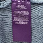 Ralph Lauren Purple Label Knit Blue Mock Neck Sweater Midi Dress Photo 4