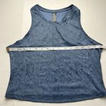 Yogalicious Blue Athletic Tank Top M "Smokin' Stretchy Thundercloud" Edition Photo 6