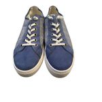 Paul Green  Blue Denim Suede Arch Support Hartley Lace Up Sneakers Size 7.5 Photo 5