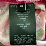 Isabel Marant Mirnao Floral Top Pink Size 8 NWT Photo 10