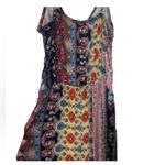 Iris  Los Angeles pantsuit boho tribe print spaghetti straps sz small Photo 1