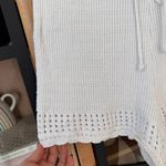 Aerie  crochet knit shorts high rise waisted coverup swim beach pool pointelle Photo 2