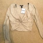 Forever 21  tie top women long sleeve size M Photo 1