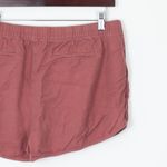 Madewell  Womens High Rise Pull-On Shorts Size L Rose Pink Casual Athleisure Photo 4