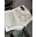 Levi's Levi’s Strauss 501 Original Fit High Rise The Clean Finish-White Size 29 Photo 3