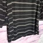Lane Bryant BLACK WHITE BUTTON FRONT LONG LINE TUNIC 14/16 Photo 8
