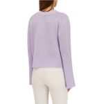 Dorothee Schumacher Modern Statements Lavender Wool Cashmere Cardigan Purple Photo 3