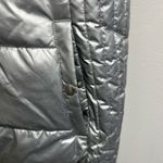 Old Navy  Metallic Silver Puffer Vest Photo 1