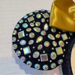 Disney Walt  World 50 Anniversary Mouse Ears Blue Gold Glitter Photo 5