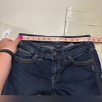 Silver Jeans  Suki Surplus Boot Cut Dark Wash Womens Size 28x 32 Low Rise Photo 2