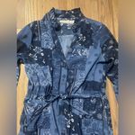 Abercrombie & Fitch XS blue bandana print dress Photo 2