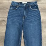 Abercrombie & Fitch  The 90's Straight Ultra High‎ Rise Blue Ankle Jeans 26 Short Photo 1