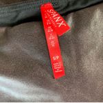 Spanx Faux Leather Leggings in wine, size Small Photo 7