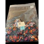 H.I.P. Nordstrom Sleeveless Navy Floral Cowl Neck Top NWT Sz S Photo 7