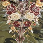 Johnny Was heavily emboldened Molly Jo Paris Silk Camo Dress Photo 7