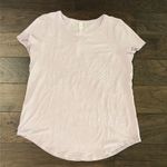 Lululemon  Love Crew Short Sleeve Lavender T Shirt Sz 8 Photo 2