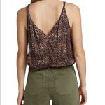 Paige Nadynne Animal Print Body Suit Sleeveless M Photo 2