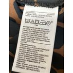 Banana Republic  Black Giraffe Print Long Sleeve Belted Midi Shirt Dress Size 2 Photo 3