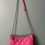 Nine West Pink Quilted Chain Strap Bag Photo 1