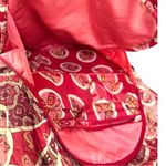 Vera Bradley Vintage Rosie Posies Campus Laptop Backpack Retired Quilted Photo 6