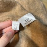 Charter Club  Luxury Cashmere Tan Open Front Cardigan Sweater Medium Neutral Photo 4