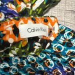 Calvin Klein  Jersey Knit Cami Tank Dress Womens 8 Abstract Multi Print Y2K Artsy Photo 4
