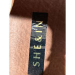 SheIn Woman’s Thong Back Zipper Black & White Snake Print Sandals Size 9-9.5 Photo 6