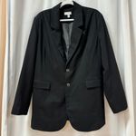 Lavish Pretty Dylan Long Sleeve Single Breasted Dad Blazer Black Women's Size 10 Photo 2