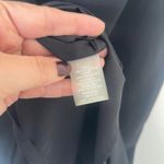 DKNY Women's Black Cap Sleeve Sheath Dress with Gold Belt & Zipper Detail Size 6 Photo 5