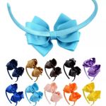 20 Grosgrain Bow Headbands Photo 5