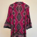 Alfani Pink and Black Geometric Tunic Photo 6