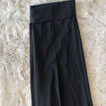 Athleta Skyline Pants Paperbag Waist Tie Pleats Black Size 8/T 8/G Photo 2