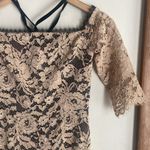 Alexis  Joaquin Lace Off the Shoulder Jumpsuit Photo 2