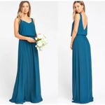 Show Me Your Mumu NWT  Kendall Maxi Dress in Deep Jade Chiffon Photo 5
